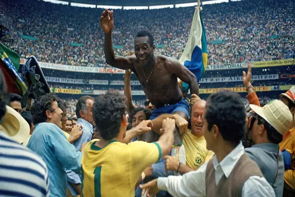 foto del plantel de Brasil en 1970