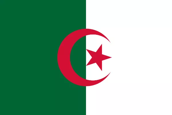 bandera de Argelia