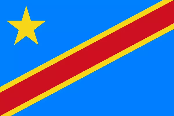 bandera del Congo
