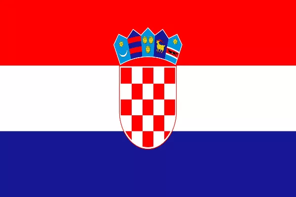bandera de Croacia
