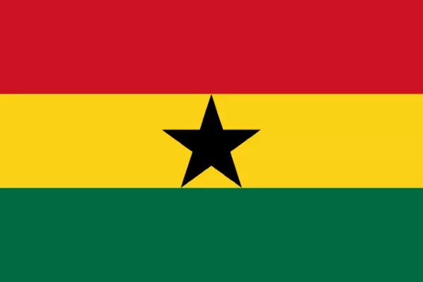 bandera de Ghana