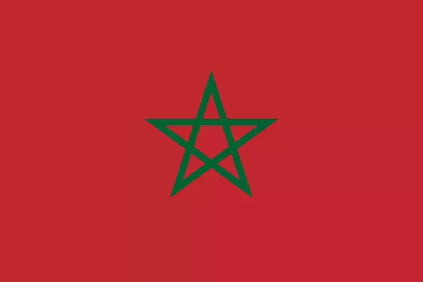 bandera de Marruecos